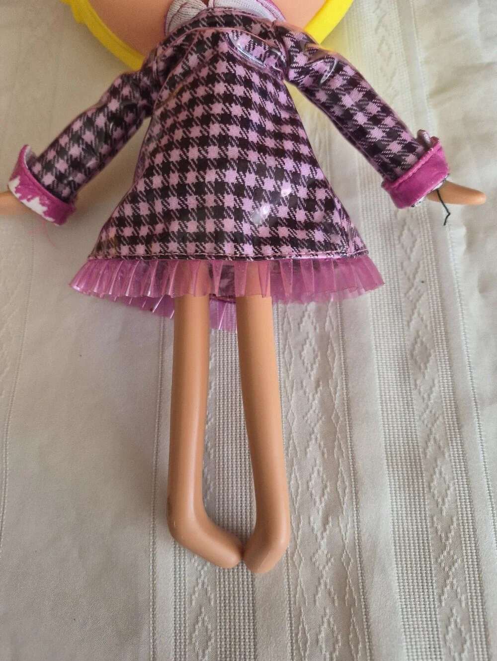 Yellow & Pink Party Doll Plush - Kids Toys
